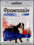 Фронтлайн СПОТ ОН Капли для собак от блох и клещей XL от 40 до 60кг - kormProPlan.ru
