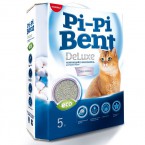 Наполнитель Pi-Pi-Bent "DeLuxe Clean cotton" комкующийся для кошек 5кг - kormProPlan.ru
